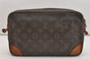 Authentic Louis Vuitton Monogram Compiegne 28 Clutch Hand Bag M51845 LV 4507J
