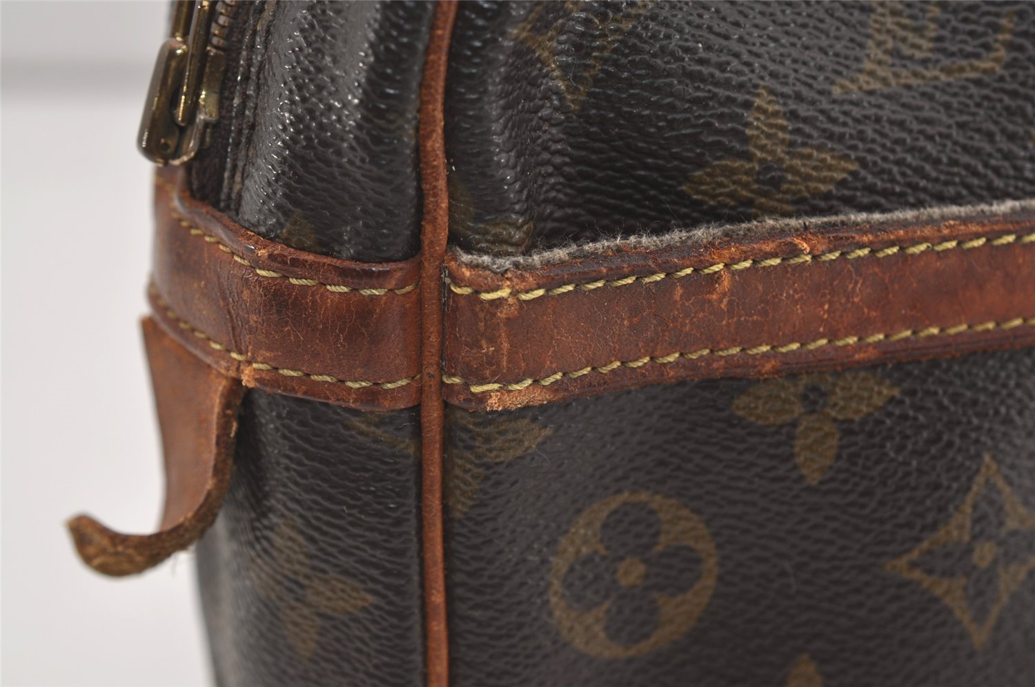 Authentic Louis Vuitton Monogram Compiegne 28 Clutch Hand Bag M51845 LV 4507J