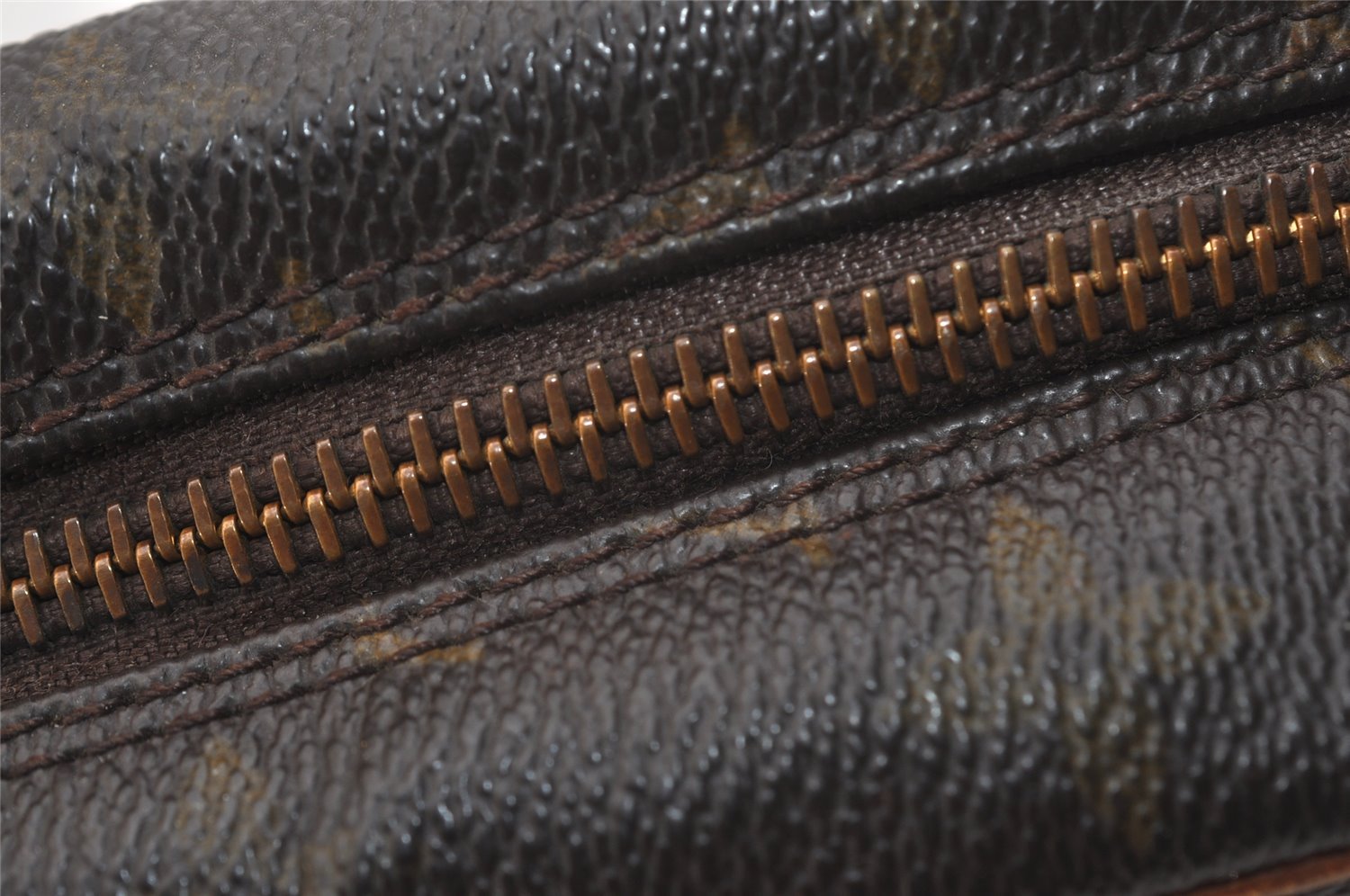 Authentic Louis Vuitton Monogram Compiegne 28 Clutch Hand Bag M51845 LV 4507J