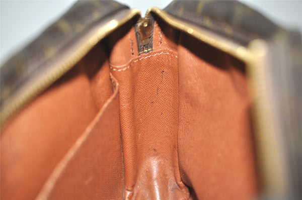 Authentic Louis Vuitton Monogram Compiegne 28 Clutch Hand Bag M51845 LV 4507J