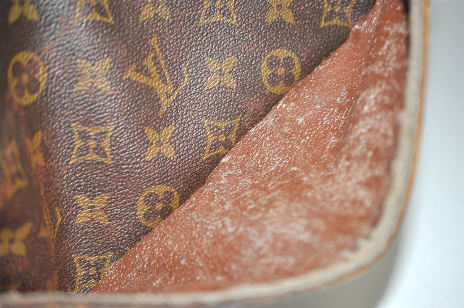 Authentic Louis Vuitton Monogram Compiegne 28 Clutch Hand Bag M51845 LV 4507J