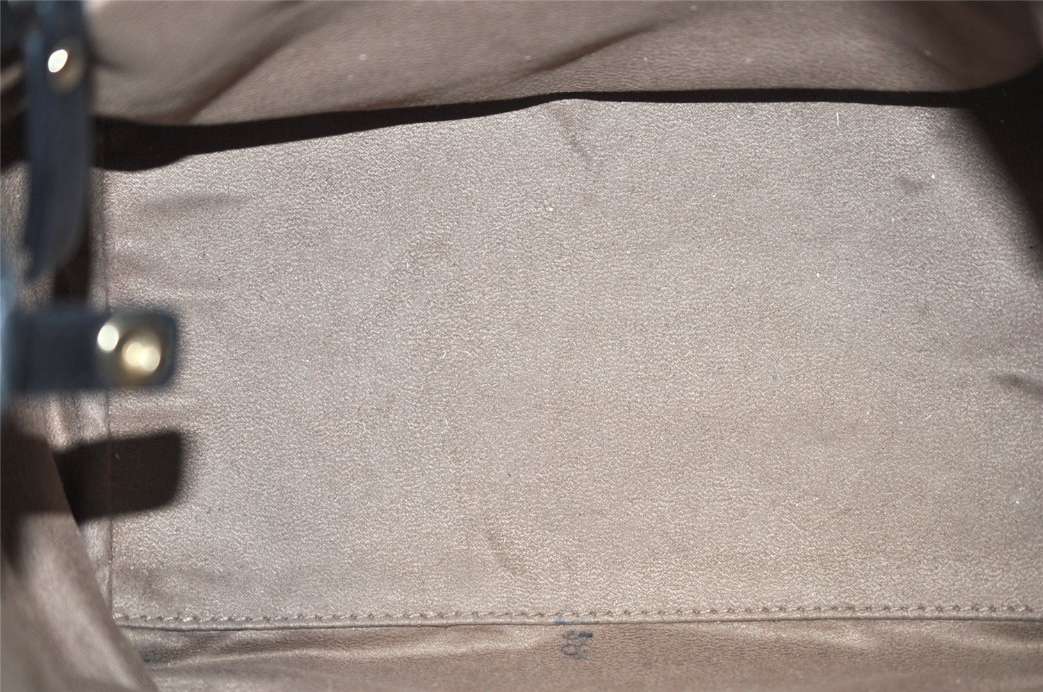 Authentic JIMMY CHOO Pimlico Star Pattern Leather Hand Tote Bag Black 4507K