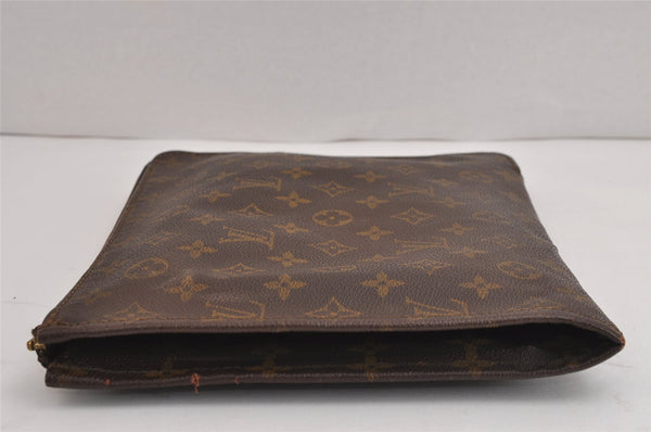 Authentic Louis Vuitton Monogram Poche Documents Document Case M53400 LV 4508J