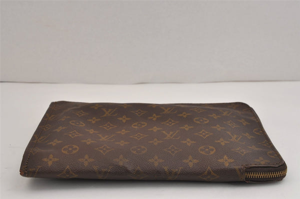 Authentic Louis Vuitton Monogram Poche Documents Document Case M53400 LV 4508J