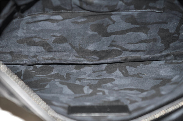 Authentic JIMMY CHOO Pimlico Star Pattern Leather Clutch Hand Bag Black 4508K