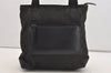 Authentic GUCCI Vintage Shoulder Tote Bag GG Canvas Leather 28893 Black 4509J