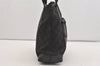 Authentic GUCCI Vintage Shoulder Tote Bag GG Canvas Leather 28893 Black 4509J