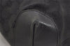 Authentic GUCCI Vintage Shoulder Tote Bag GG Canvas Leather 28893 Black 4509J