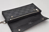 Auth Louis Vuitton Damier Graphite Portefeuille Accordeon Wallet N60023 LV 4511K