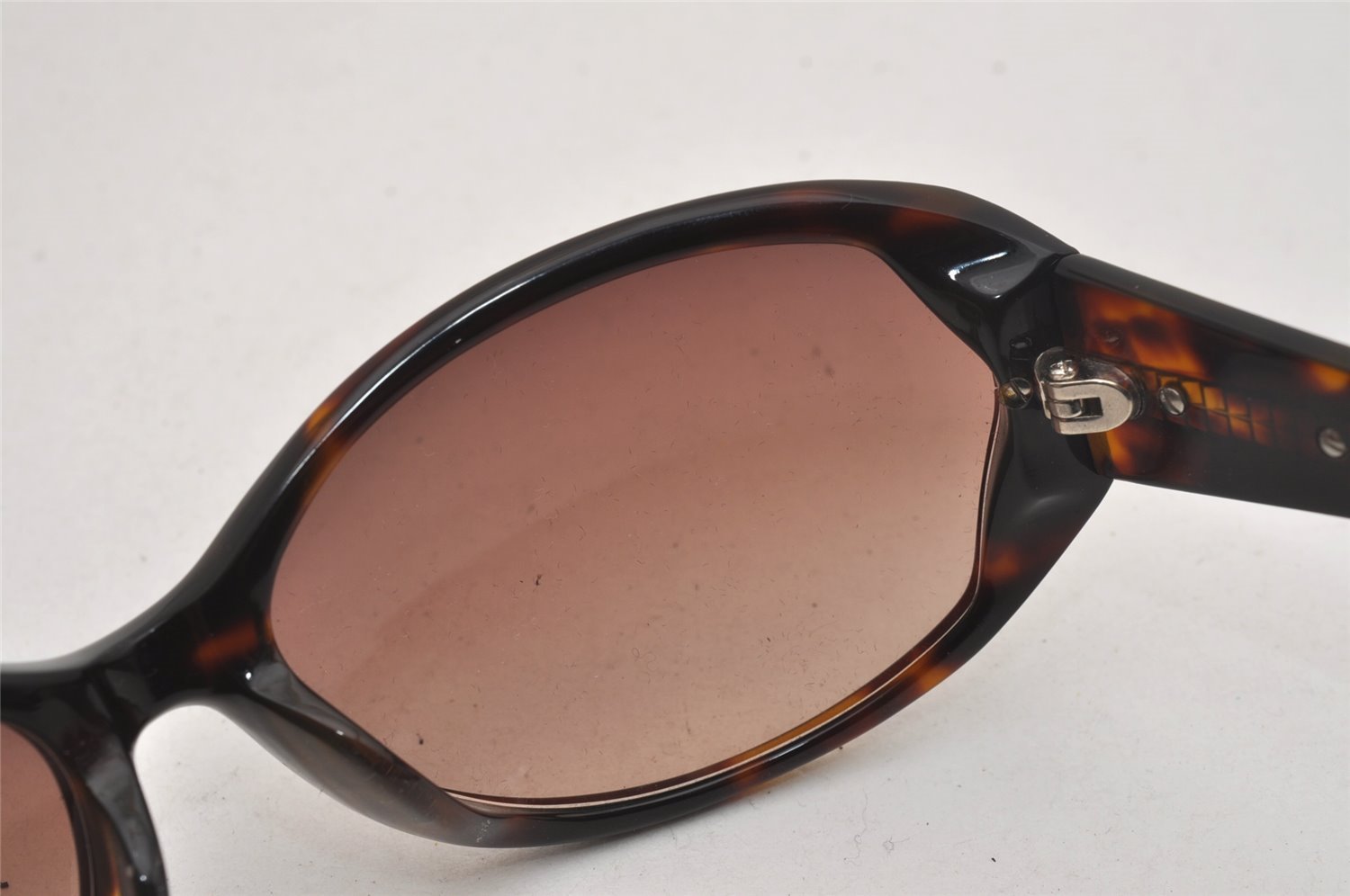 Authentic PRADA Sunglasses Vintage Tortoise Shell Plastic SPR24H Brown 4512J