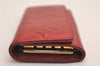 Authentic Louis Vuitton Vernis Multicles 4 Four Hooks Key Case M91976 Red 4513J