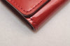 Authentic Louis Vuitton Vernis Multicles 4 Four Hooks Key Case M91976 Red 4513J