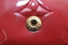 Authentic Louis Vuitton Vernis Multicles 4 Four Hooks Key Case M91976 Red 4513J