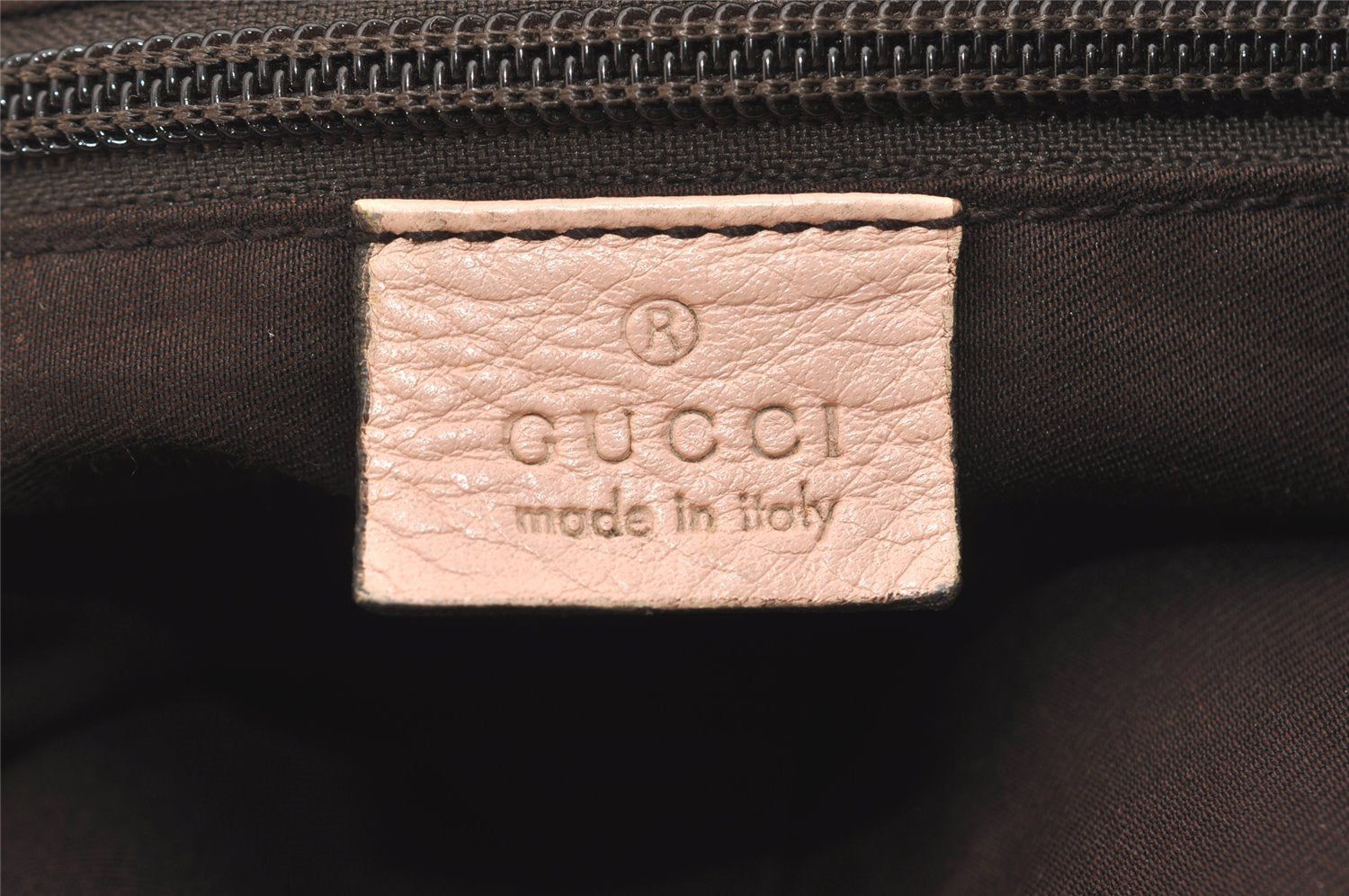 Authentic GUCCI Shoulder Cross Body Bag GG Canvas Leather 181092 Beige 4514J