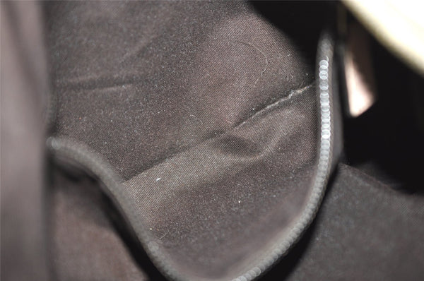 Authentic GUCCI Shoulder Cross Body Bag GG Canvas Leather 181092 Beige 4514J