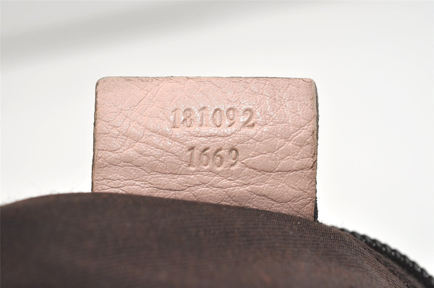 Authentic GUCCI Shoulder Cross Body Bag GG Canvas Leather 181092 Beige 4514J