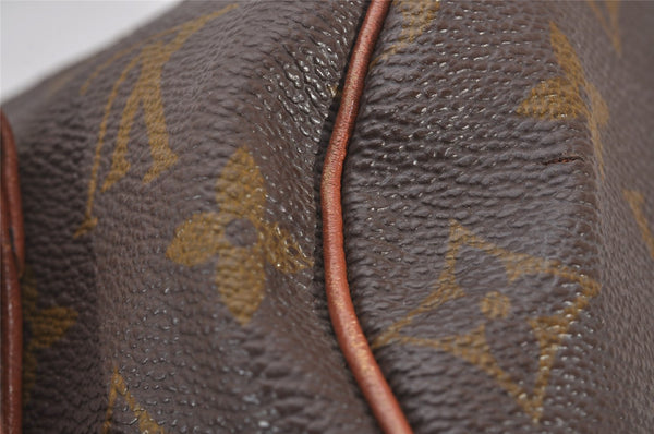 Authentic Louis Vuitton Monogram Papillon 22 Hand Bag Old Model LV 4515I