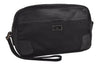 Authentic GUCCI Guccissima Nylon GG Leather Clutch Hand Bag 162782 Black 4515J