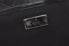 Authentic GUCCI Guccissima Nylon GG Leather Clutch Hand Bag 162782 Black 4515J
