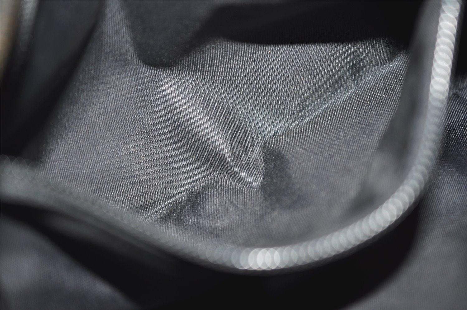 Authentic GUCCI Guccissima Nylon GG Leather Clutch Hand Bag 162782 Black 4515J