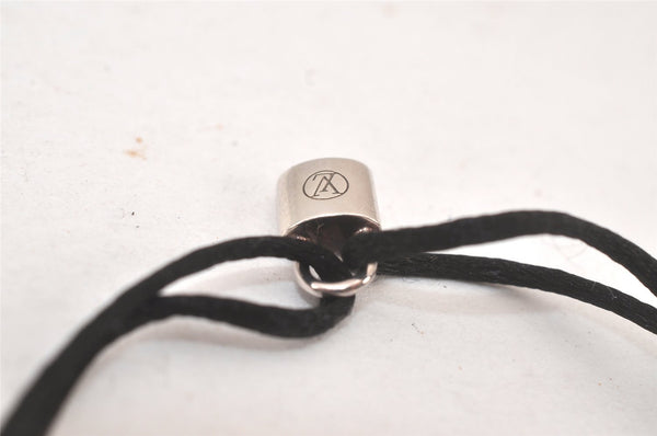 Authentic Louis Vuitton Bracelet Lock It Doudou Bangle Q05173 Silver Black 4515L