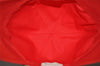 Authentic GUCCI Vintage Kids Cap GG PVC Size L Brown Red 4516K