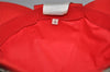 Authentic GUCCI Vintage Kids Cap GG PVC Size L Brown Red 4516K