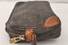 Auth Louis Vuitton Monogram Marly Dragonne PM Clutch Bag Old Model Junk 4517K