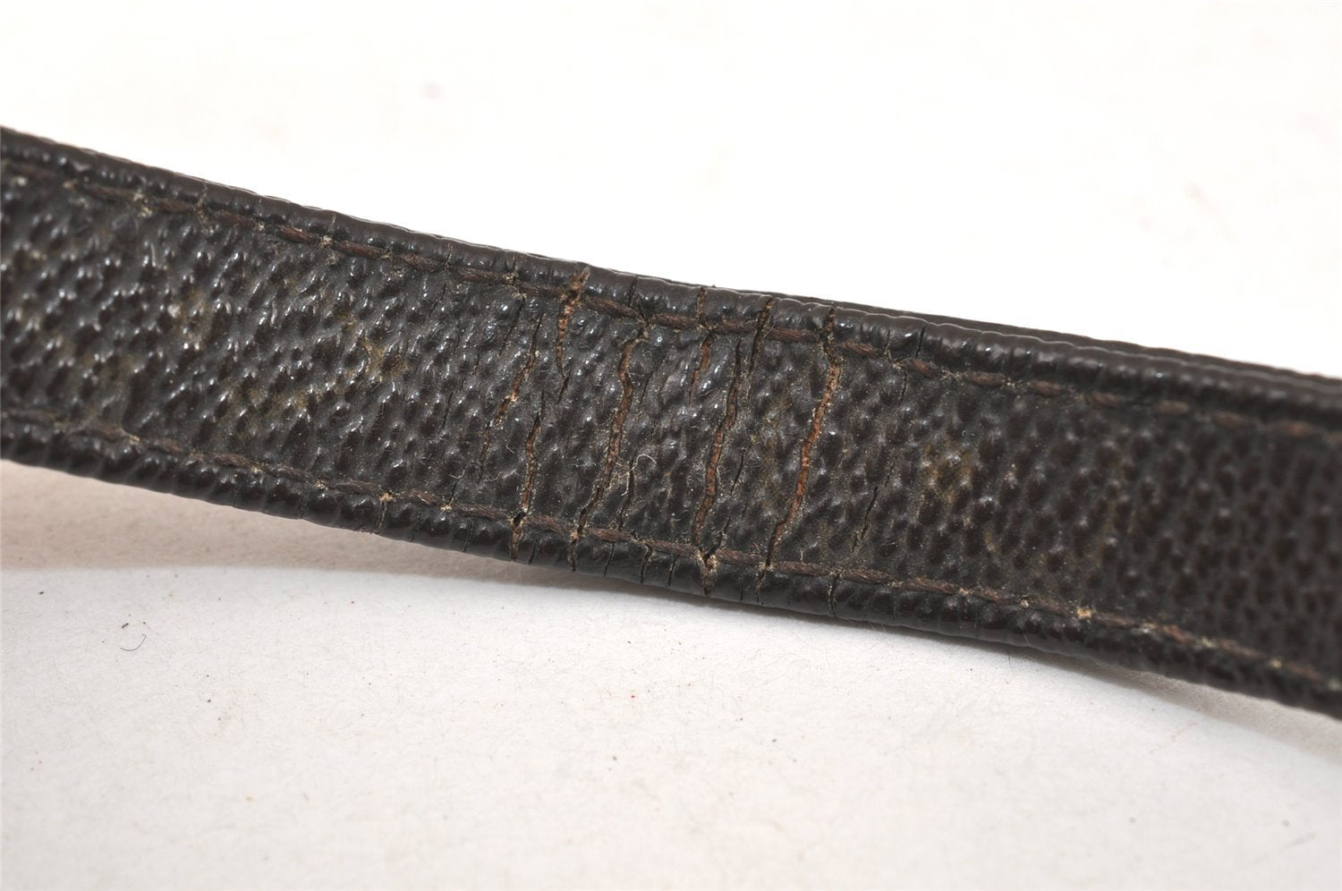 Auth Louis Vuitton Monogram Marly Dragonne PM Clutch Bag Old Model Junk 4517K