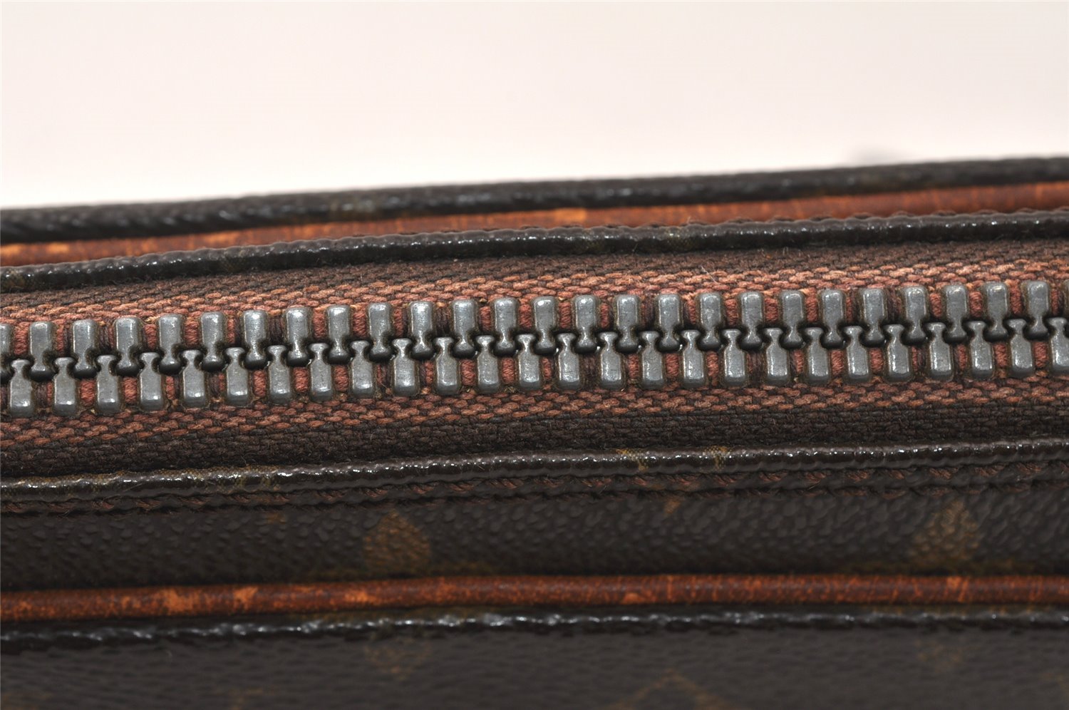 Auth Louis Vuitton Monogram Marly Dragonne PM Clutch Bag Old Model Junk 4517K