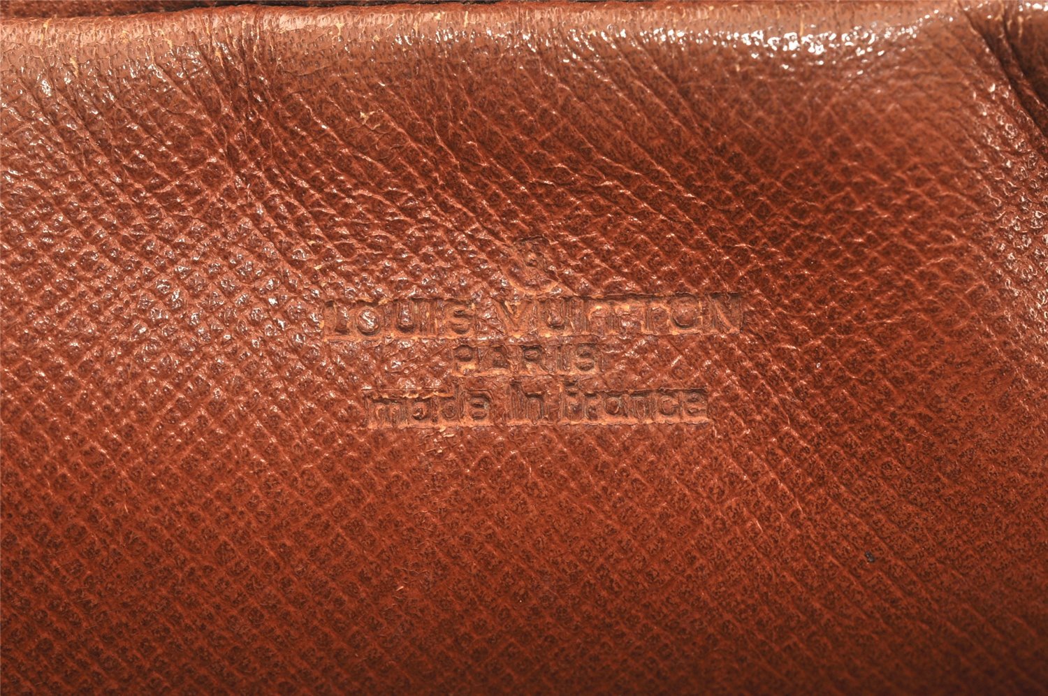 Auth Louis Vuitton Monogram Marly Dragonne PM Clutch Bag Old Model Junk 4517K