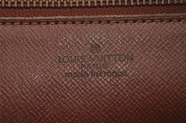 Authentic Louis Vuitton Monogram Marly Dragonne GM M51825 Clutch Hand Bag 4520I