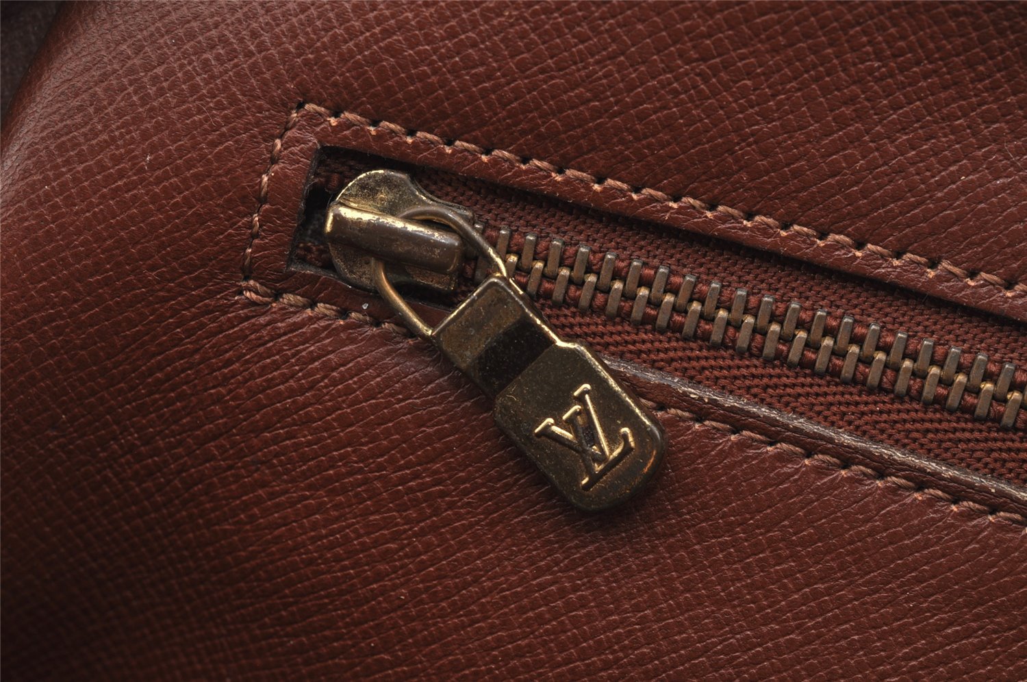 Authentic Louis Vuitton Monogram Marly Dragonne GM M51825 Clutch Hand Bag 4520I