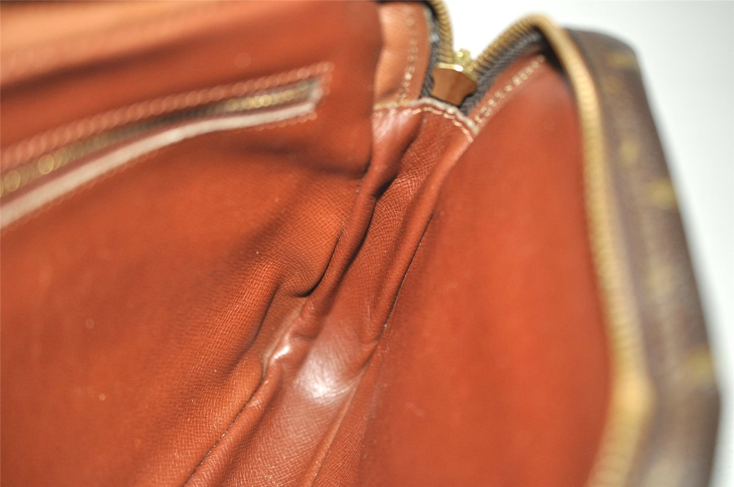 Authentic Louis Vuitton Monogram Marly Dragonne GM M51825 Clutch Hand Bag 4520I