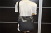 Authentic GUCCI Shoulder Cross Body Bag Nylon Leather 0013307 Black  4521K