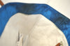 Authentic GUCCI Vintage Shoulder Tote Bag Nylon Leather 282439 Blue Junk 4522K
