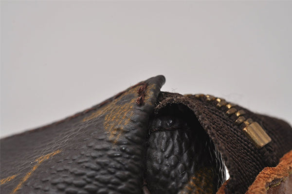 Authentic Louis Vuitton Monogram Pochette Accessoires Pouch M51980 LV 4523I