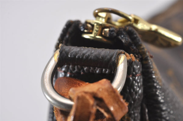 Authentic Louis Vuitton Monogram Pochette Accessoires Pouch M51980 LV 4523I