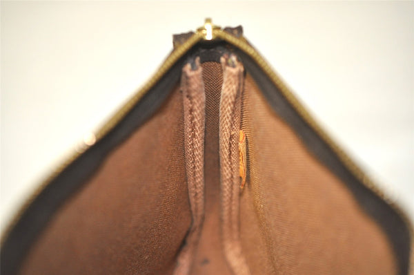 Authentic Louis Vuitton Monogram Pochette Accessoires Pouch M51980 LV 4523I