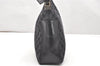 Authentic GUCCI Shoulder Hand Bag Purse GG Canvas Leather 0013766 Black 4523K