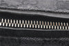 Authentic GUCCI Shoulder Hand Bag Purse GG Canvas Leather 0013766 Black 4523K