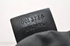 Authentic GUCCI Shoulder Hand Bag Purse GG Canvas Leather 0013766 Black 4523K
