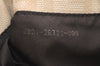 Authentic FENDI Vintage Zucca Shoulder Hand Bag Purse Canvas Leather Beige 4524K