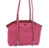 Authentic PRADA Nylon Tessuto Leather Shoulder Tote Bag Pink 4526K