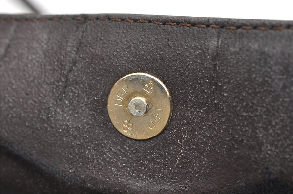 Authentic Burberrys Nova Check Shoulder Bag Canvas Leather Beige Junk 4529K