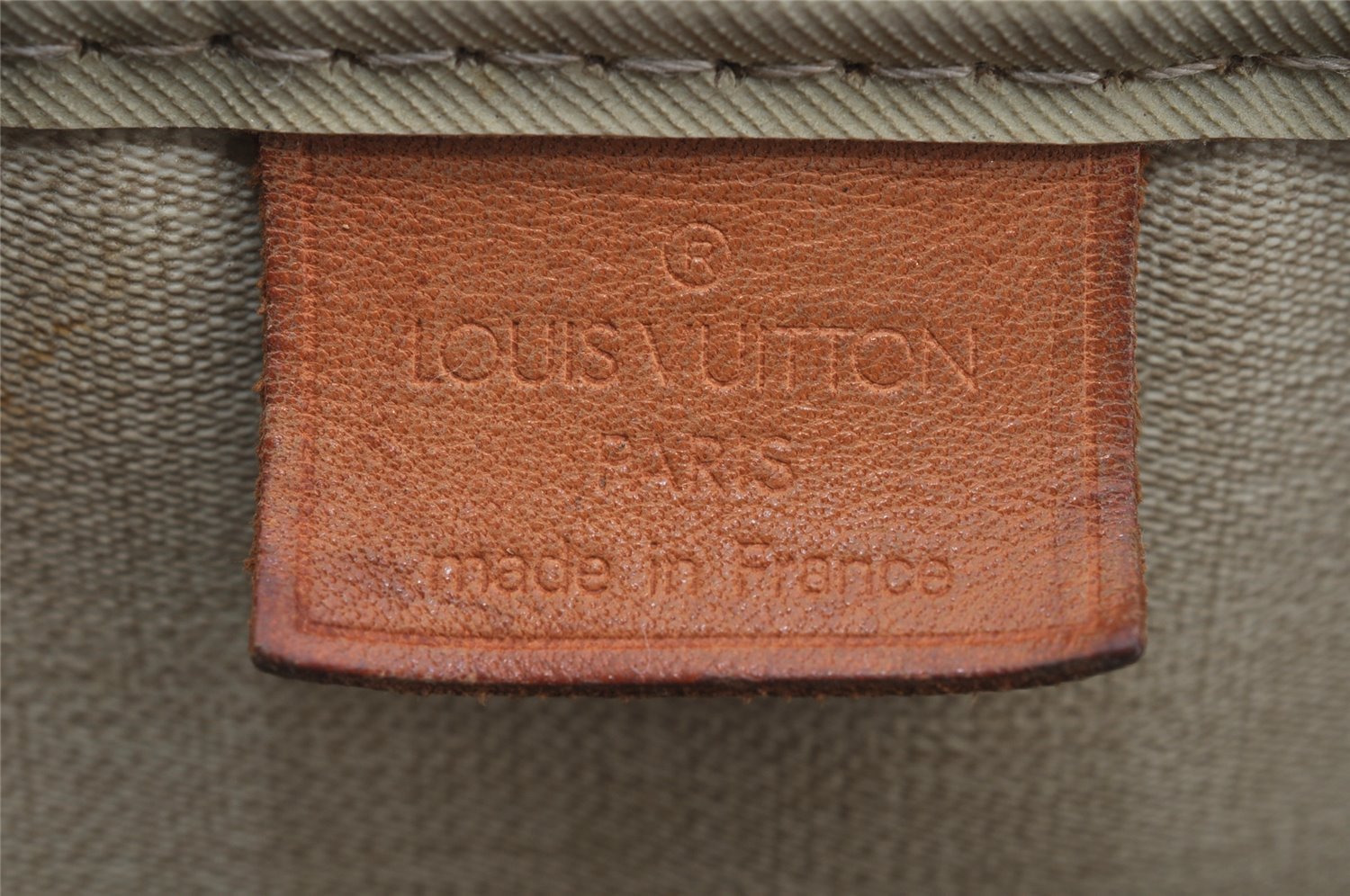 Authentic Louis Vuitton Monogram Deauville Hand Bag M47270 LV 4530I