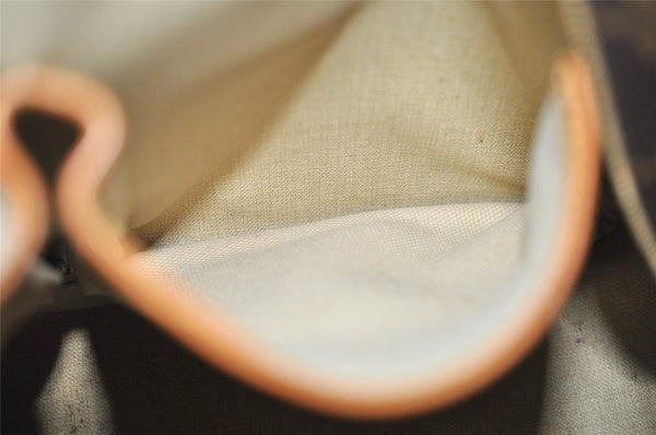 Authentic Louis Vuitton Monogram Deauville Hand Bag M47270 LV 4530I