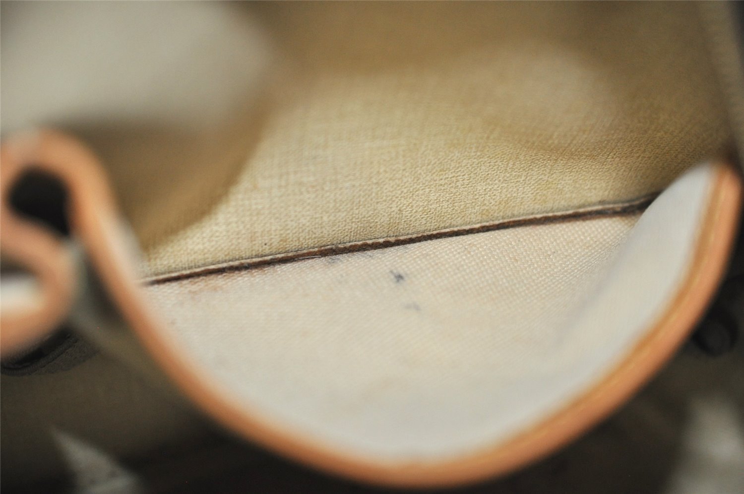 Authentic Louis Vuitton Monogram Deauville Hand Bag M47270 LV 4530I