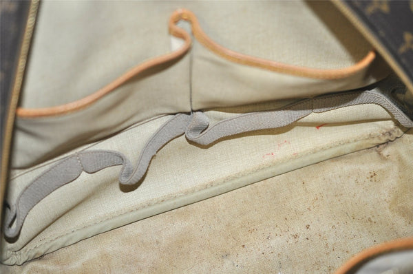 Authentic Louis Vuitton Monogram Deauville Hand Bag M47270 LV 4530I