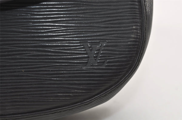 Auth Louis Vuitton Epi Saint Cloud GM Shoulder Cross Bag M52192 Black Junk 4530J